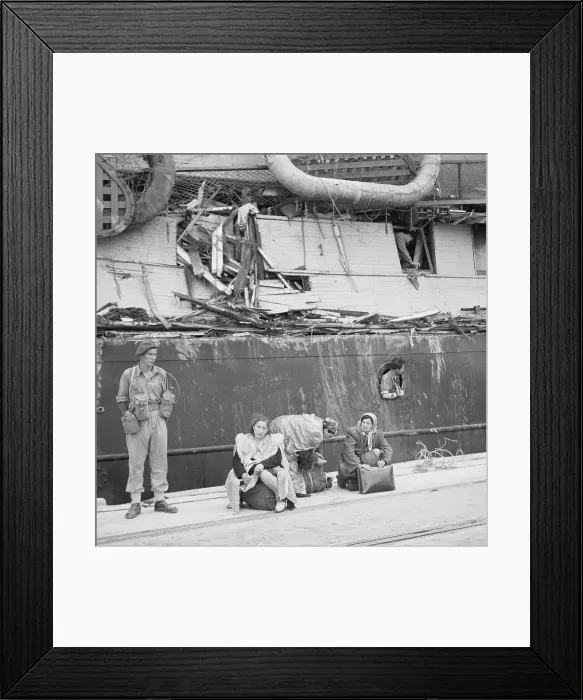 Framed Print : Guard Watching Over Women Framed Print : Guard Watching Over Women