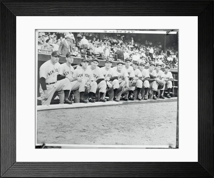 Framed Print : Group Portrait of New York Yankee Pitchers Framed Print : Group Portrait of New York Yankee Pitchers
