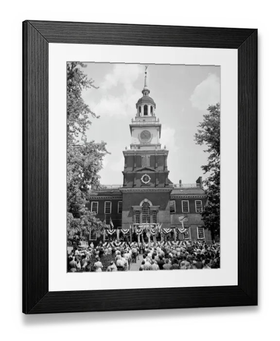 Framed Print : Independence Hall