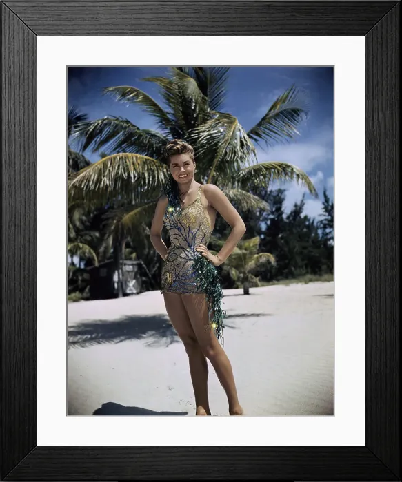 Framed Print : Portrait of Esther Williams Framed Print : Portrait of Esther Williams