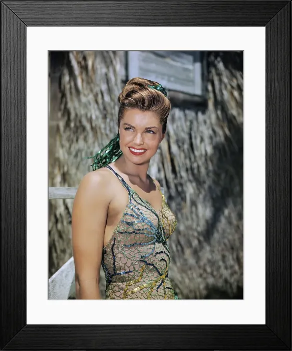 Framed Print : Portrait of Esther Williams Framed Print : Portrait of Esther Williams