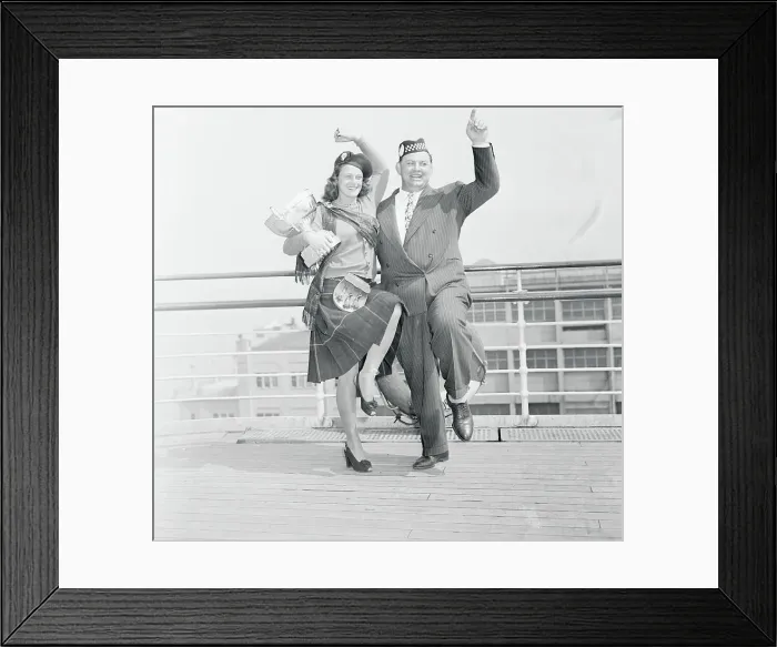 Framed Print : Babe Didrikson Dancing Jig with George Zaharias Framed Print : Babe Didrikson Dancing Jig with George Zaharias
