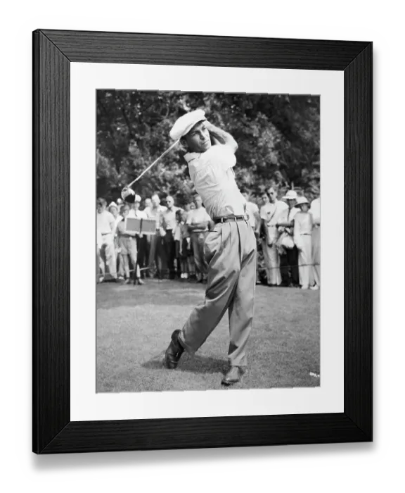 Framed Print : Champion Golfer Ben Hogan Framed Print : Champion Golfer Ben Hogan