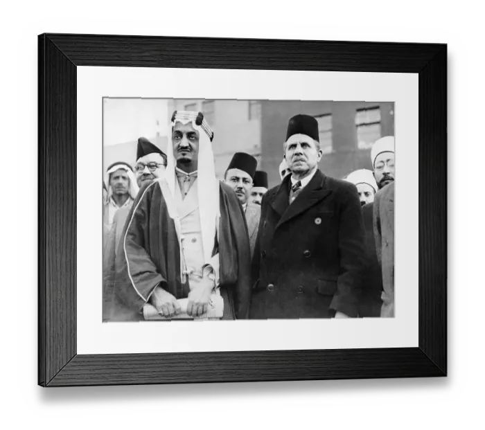 Framed Print : Members of Arab Higher Committee Framed Print : Members of Arab Higher Committee