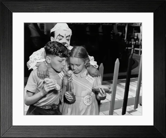 Framed Print : Steeplechase Park Fun Framed Print : Steeplechase Park Fun