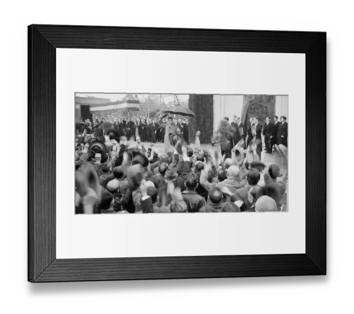 Framed Print : Hirohito Holding Umbrella Framed Print : Hirohito Holding Umbrella