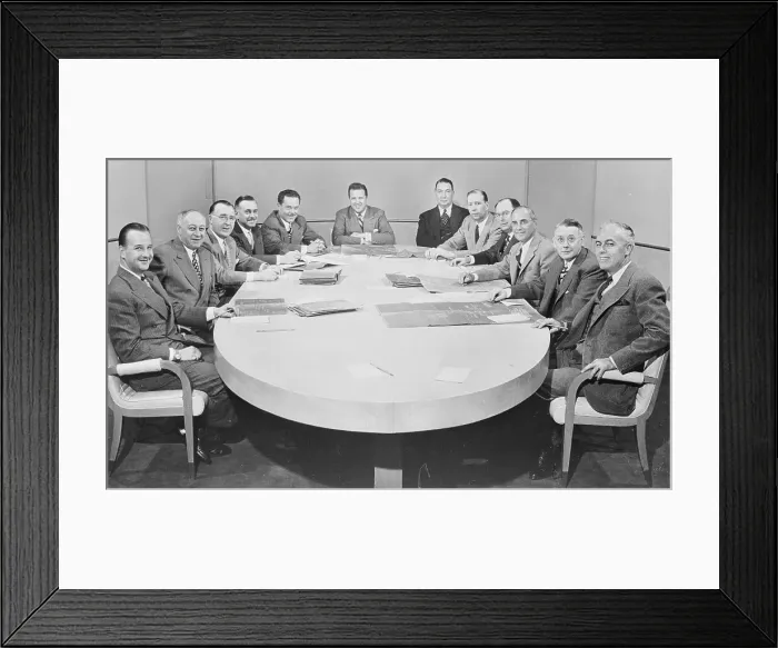 Framed Print : Executives of the Ford Motor Company Framed Print : Executives of the Ford Motor Company