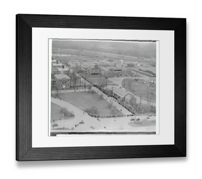 Framed Print : Procession to Pay Respects to Henry Ford Framed Print : Procession to Pay Respects to Henry Ford