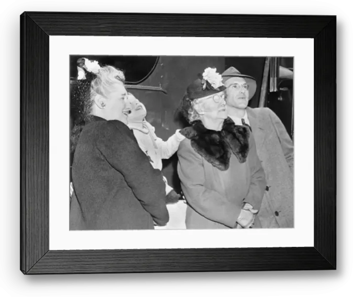 Framed Print : Portrait of Cousins and Potential Heirs of Collyer Brothers Framed Print : Portrait of Cousins and Potential Heirs of Collyer Brothers