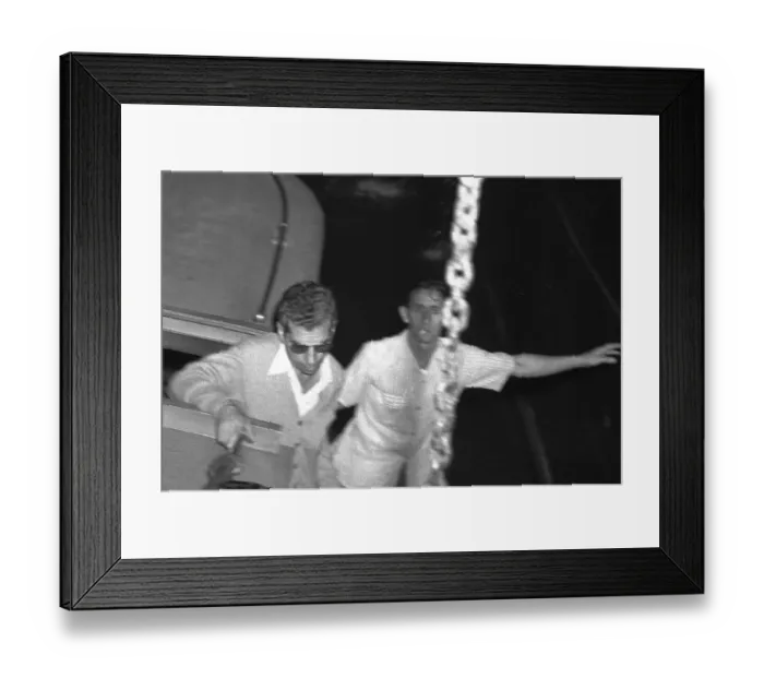 Framed Print : Lucky Luciano Departing Cuba Under Order of Deportation Framed Print : Lucky Luciano Departing Cuba Under Order of Deportation