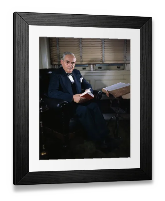 Framed Print : Portrait of Senator Arthur H. Vandenberg Framed Print : Portrait of Senator Arthur H. Vandenberg