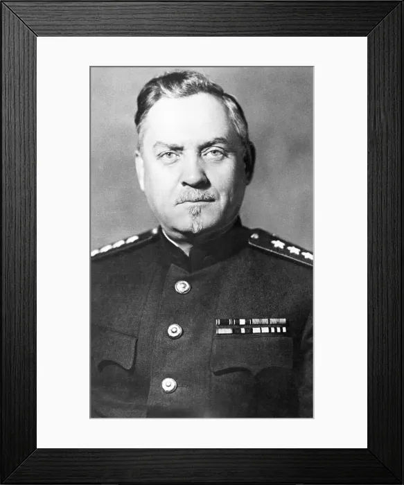 Framed Print : Portrait of Nikolai Alexandrovich Bulganin Framed Print : Portrait of Nikolai Alexandrovich Bulganin