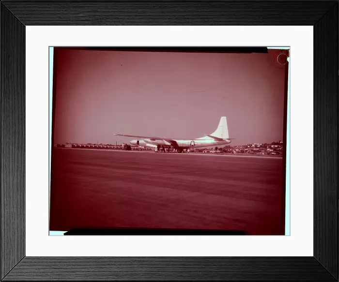 Framed Print : New Jet Bomber on Runway Framed Print : New Jet Bomber on Runway