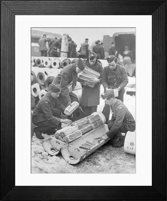 Framed Print : Royal Air Force Packing Bread Framed Print : Royal Air Force Packing Bread