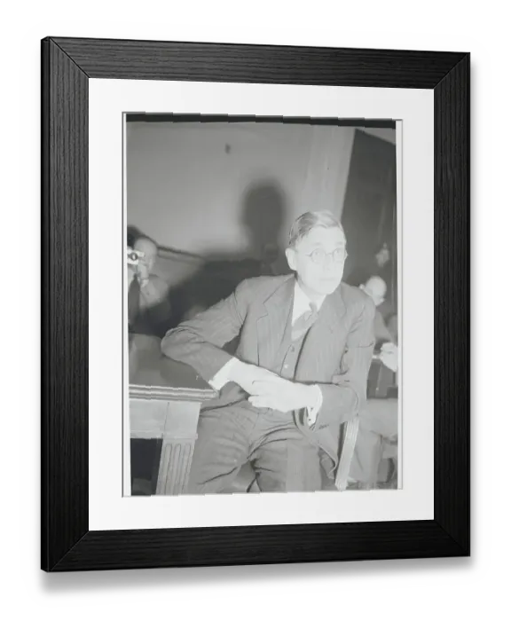 Framed Print : James Conant Testifying Framed Print : James Conant Testifying