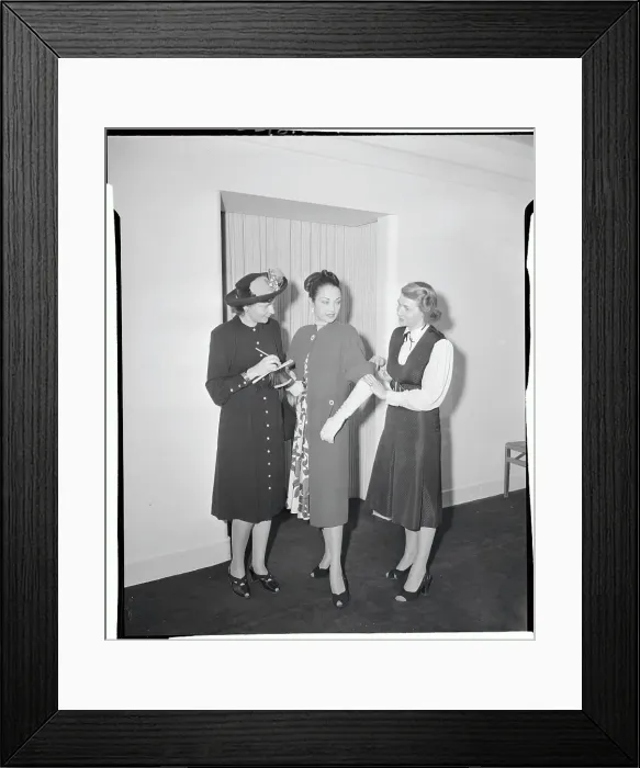 Framed Print : Spring Clothing Designs