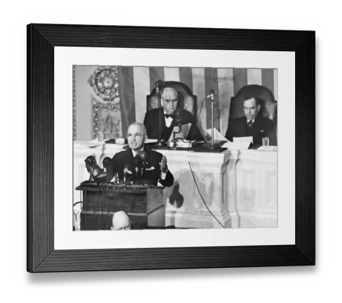 Framed Print : President Addresses G.O.P. Congress Framed Print : President Addresses G.O.P. Congress