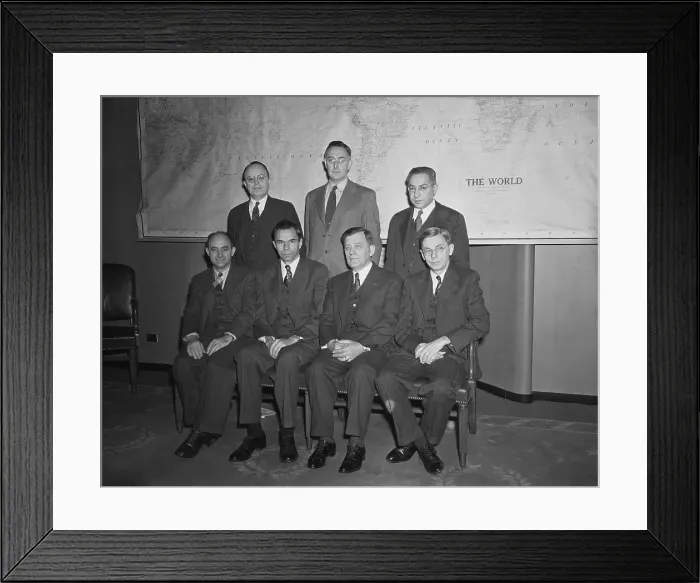 Framed Print : General Advisory Committee