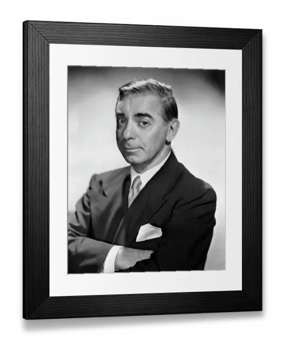 Framed Print : Portrait Of Eddie Cantor Framed Print : Portrait Of Eddie Cantor