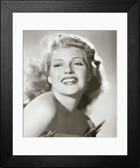 Framed Print : Actress Rita Hayworth