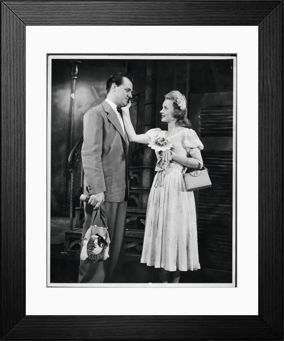Framed Print : Jessica Tandy And Karl Malden In A Streetcar Named Desire Framed Print : Jessica Tandy And Karl Malden In A Streetcar Named Desire