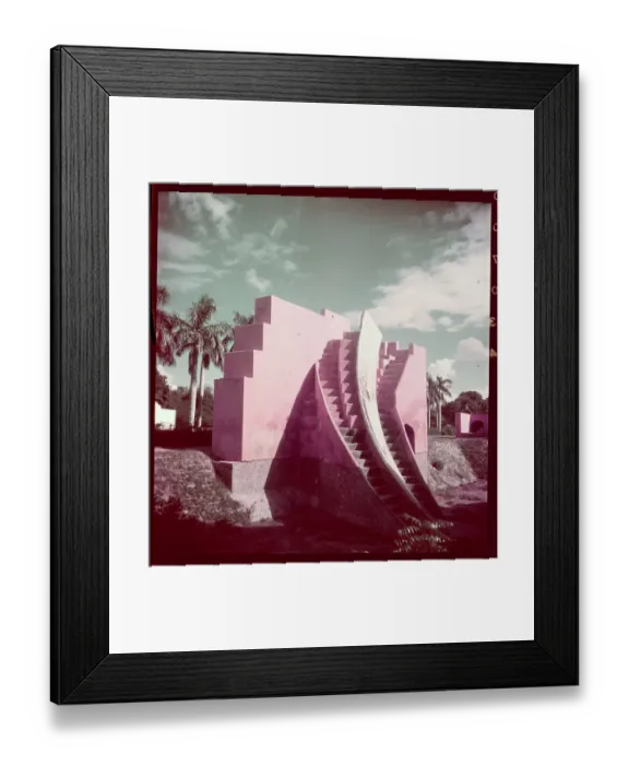 Framed Print : View of Observatory in India Framed Print : View of Observatory in India
