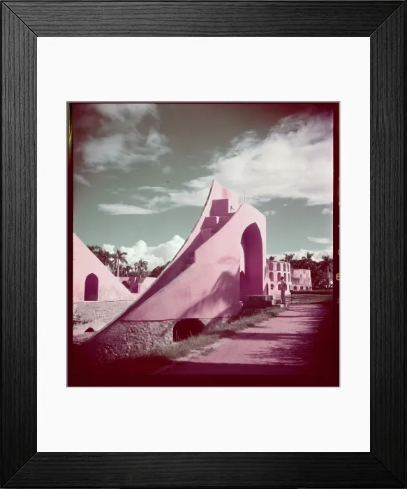 Framed Print : View of Observatory in India Framed Print : View of Observatory in India