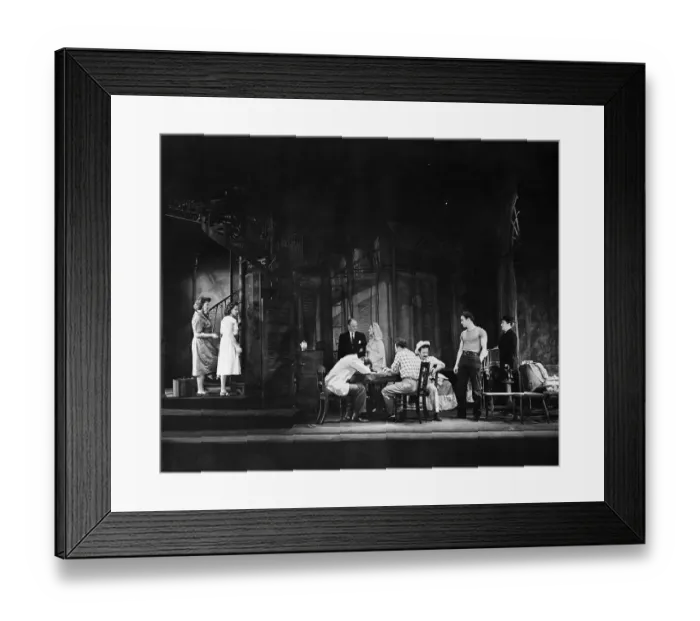 Framed Print : Stage Production of A Streetcar Named Desire Framed Print : Stage Production of A Streetcar Named Desire