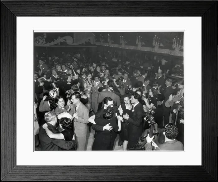 Framed Print : New Year's Eve Dance at La Conga Framed Print : New Year's Eve Dance at La Conga