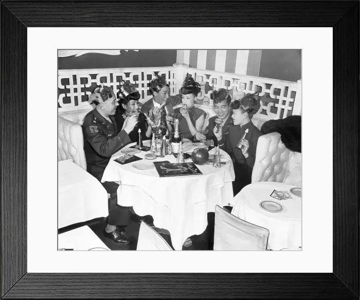 Framed Print : New Year's Eve Party at China Doll Framed Print : New Year's Eve Party at China Doll