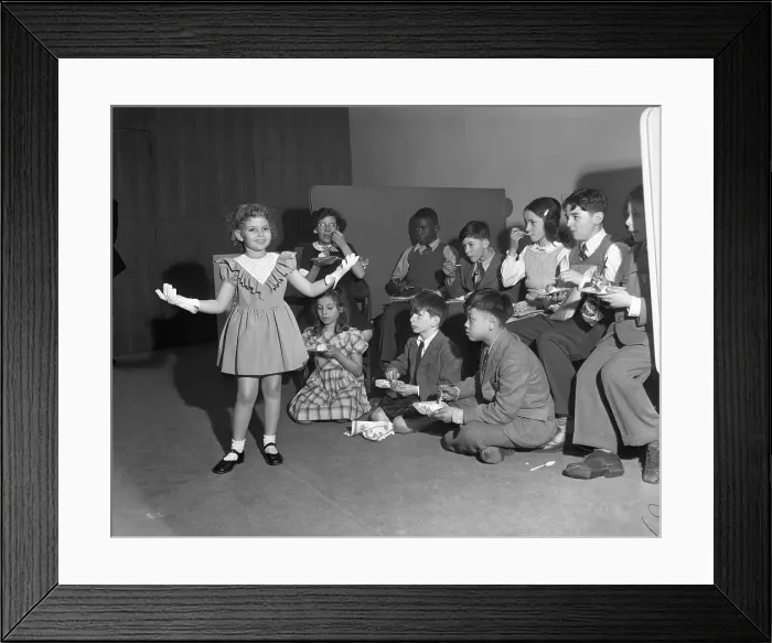 Framed Print : Robin Morgan in a Fashion Show for U.N. Children Framed Print : Robin Morgan in a Fashion Show for U.N. Children
