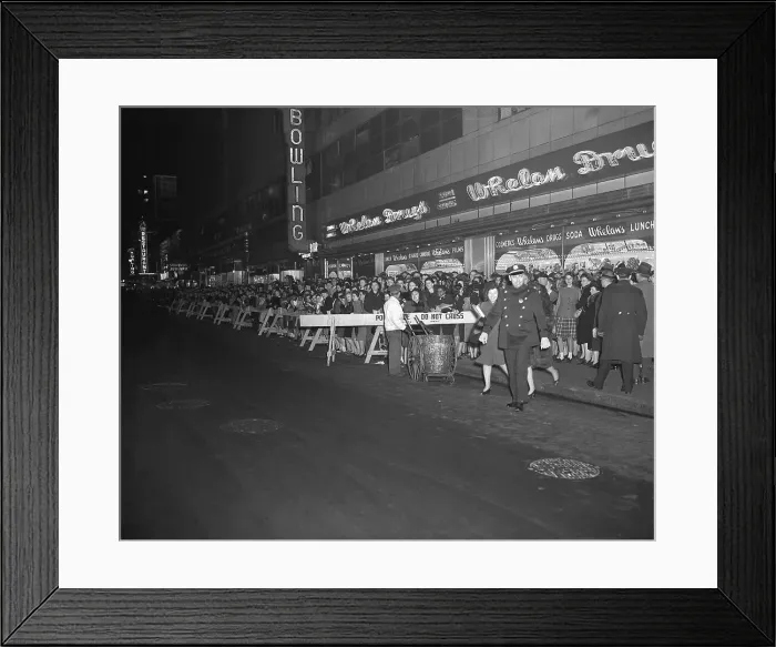 Framed Print : Police Barriers to Control Crowd Framed Print : Police Barriers to Control Crowd