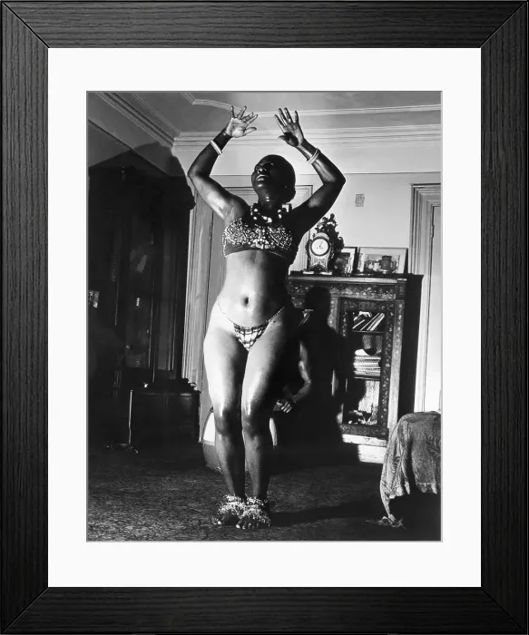 Framed Print : Model Posing for Weegee Framed Print : Model Posing for Weegee