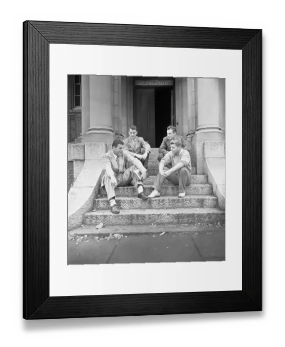 Framed Print : Robert F. Kennedy with Team Members Framed Print : Robert F. Kennedy with Team Members