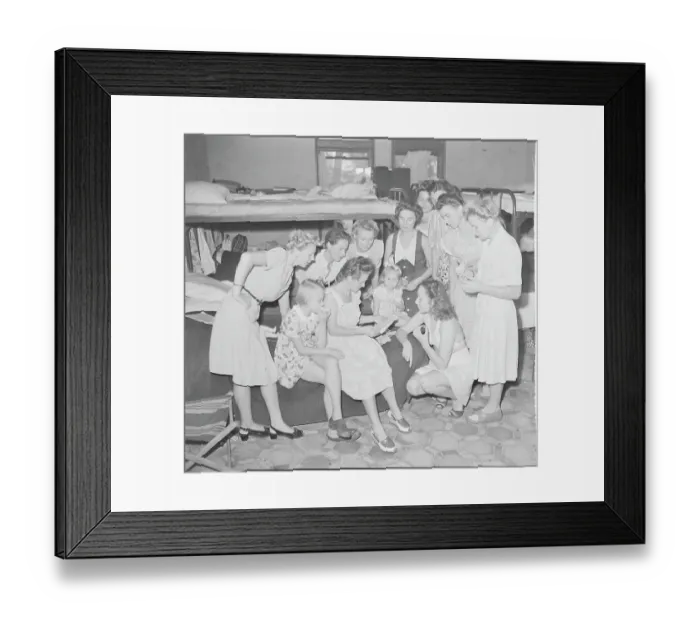 Framed Print : Estonian Immigrants at Home Framed Print : Estonian Immigrants at Home