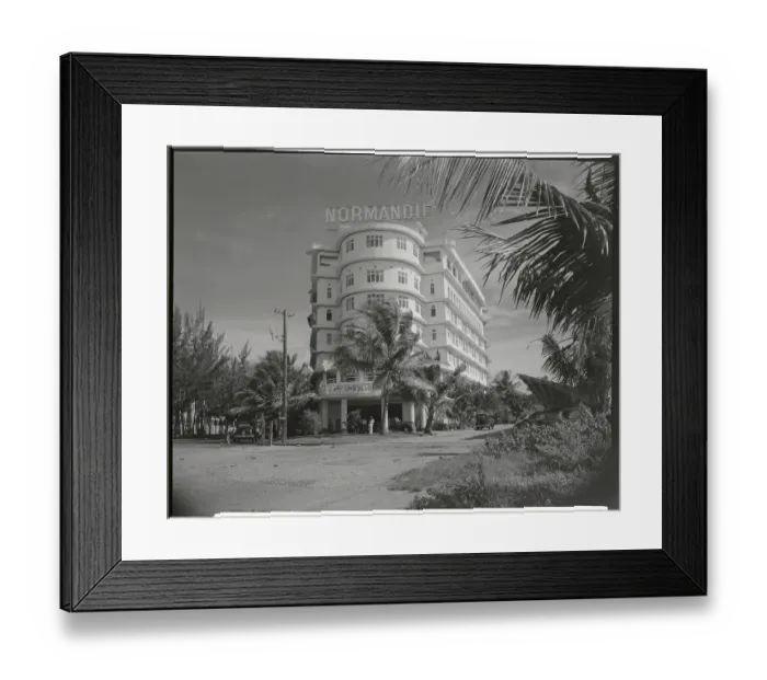 Framed Print : The Normandie Hotel Framed Print : The Normandie Hotel