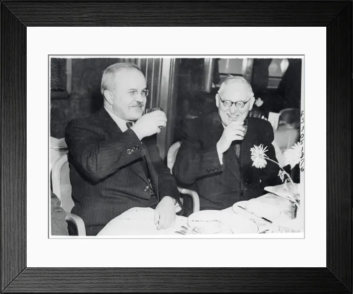 Framed Print : Molotov, Left, and Vyshinsky Toasting Each Other Framed Print : Molotov, Left, and Vyshinsky Toasting Each Other