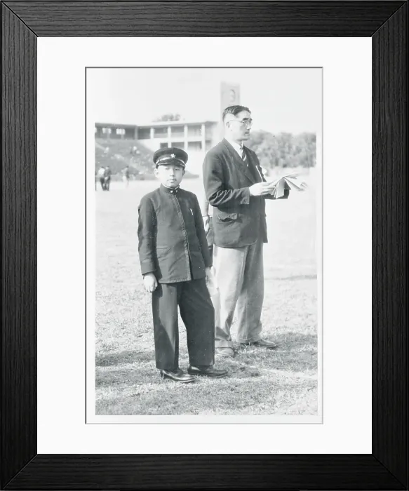 Framed Print : Prince Akihito in Uniform Framed Print : Prince Akihito in Uniform