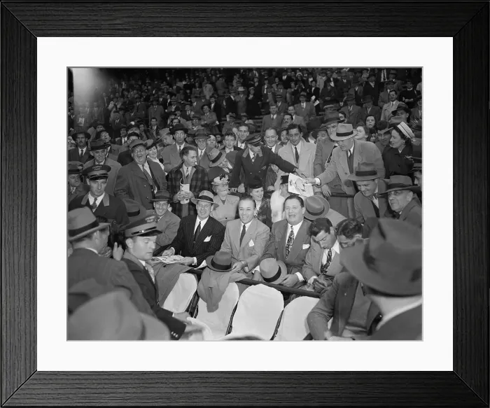 Framed Print : Leo Durocher, Joe DiMaggio and Others Framed Print : Leo Durocher, Joe DiMaggio and Others