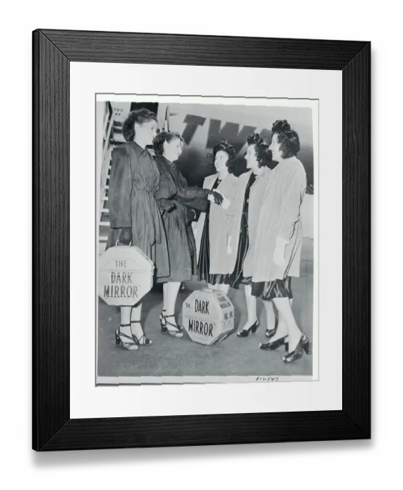 Framed Print : Triplets at Full House Framed Print : Triplets at Full House