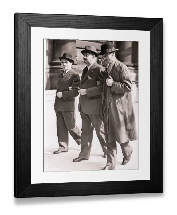 Framed Print : Chaim Weizmann and Other Jewish Leaders Framed Print : Chaim Weizmann and Other Jewish Leaders