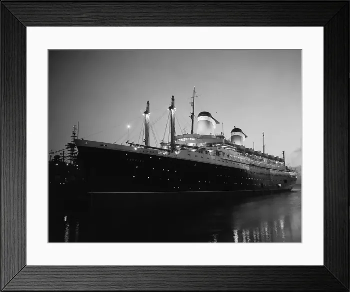 Framed Print : Ocean Liner SS America Framed Print : Ocean Liner SS America