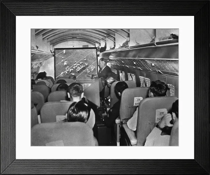 Framed Print : Aboard the Philadelphia Eagles Plane Framed Print : Aboard the Philadelphia Eagles Plane