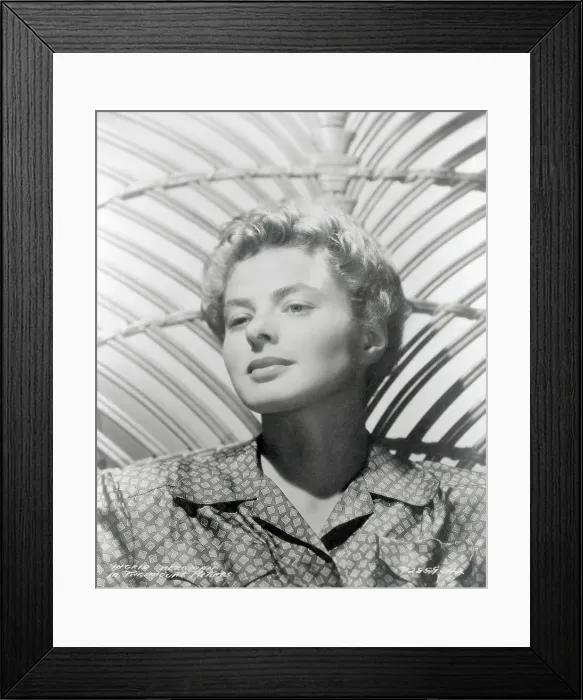 Framed Print : Portrait of Ingrid Bergman Framed Print : Portrait of Ingrid Bergman