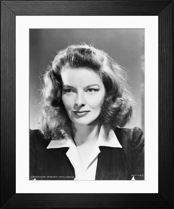 Framed Print : Actress Katharine Hepburn Framed Print : Actress Katharine Hepburn