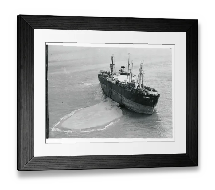 Framed Print : The Helena Modjeska Stuck in the Water Framed Print : The Helena Modjeska Stuck in the Water
