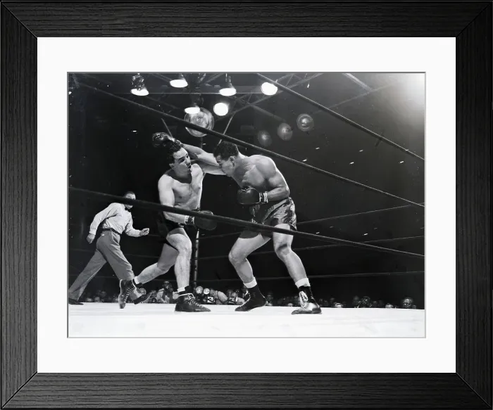 Framed Print : Tami Mauriello Avoiding Punch