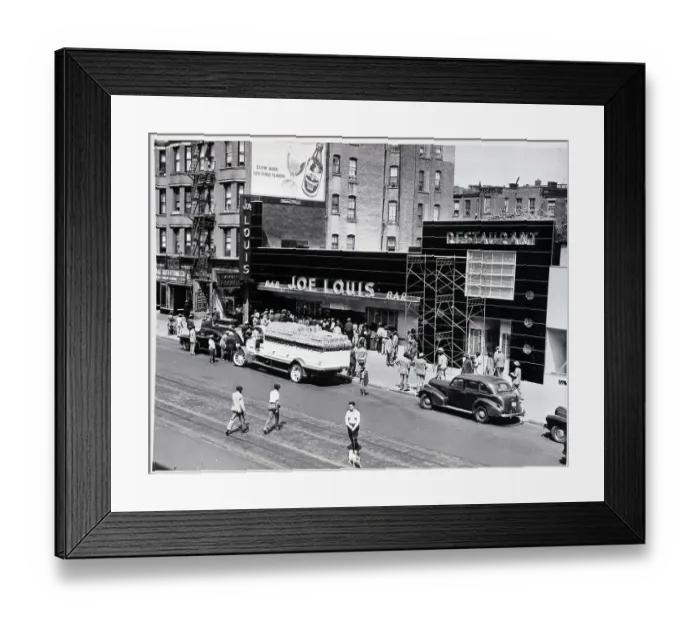 Framed Print : Joe Louis Restaurant