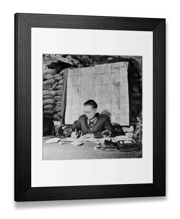 Framed Print : Portrait of Josip Broz Tito