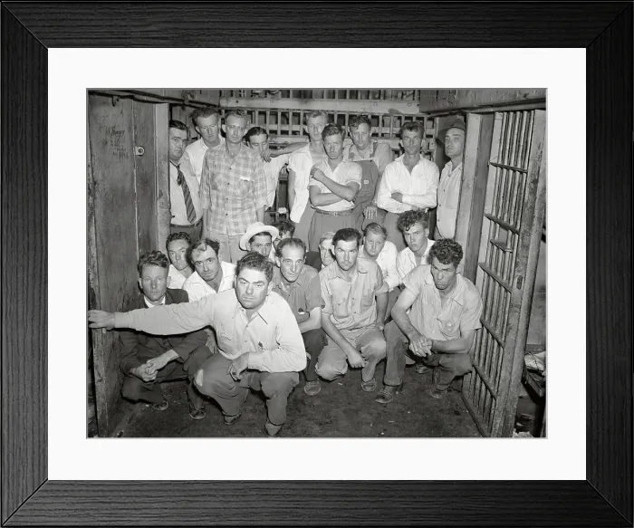 Framed Print : Deputies who Fought the Battle for Ballots Protesters Framed Print : Deputies who Fought the Battle for Ballots Protesters